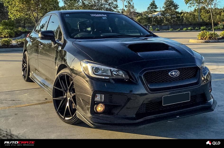 SUBARU WRX MISANO MATTE BLACK